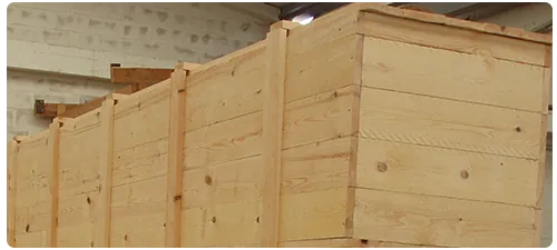 Empaque de madera a la medida
